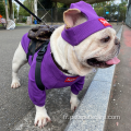 Pet appare bouledogue français accessoires chapeaux vêtements pour chiens